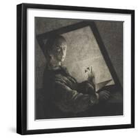 Self Portrait, C.1778-Jean Pierre Norblin-Framed Giclee Print