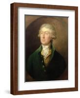 Self Portrait, C.1786-Thomas Gainsborough-Framed Giclee Print