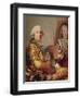 Self Portrait, C.1790 (Oil on Canvas)-Alexander Roslin-Framed Giclee Print