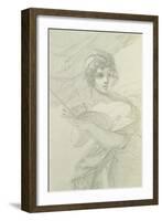 Self Portrait, C.1800-Elisabeth Louise Vigee-LeBrun-Framed Giclee Print