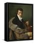 Self-Portrait, C.1812 (Oil on Canvas)-Joseph Paelinck-Framed Stretched Canvas
