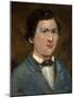 Self-Portrait, C.1818-1821-Jean-Baptiste-Camille Corot-Mounted Giclee Print