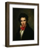 Self Portrait, c.1818-Leon Cogniet-Framed Premium Giclee Print