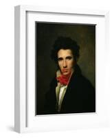 Self Portrait, c.1818-Leon Cogniet-Framed Premium Giclee Print