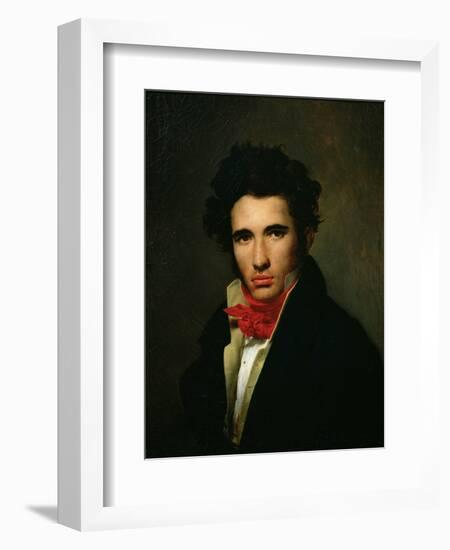 Self Portrait, c.1818-Leon Cogniet-Framed Premium Giclee Print