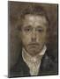 Self-Portrait, C.1824 (Black Chalk, Heightened with White, on Buff Paper)-Samuel Palmer-Mounted Giclee Print