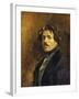 Self-Portrait, C. 1837-Eugene Delacroix-Framed Giclee Print