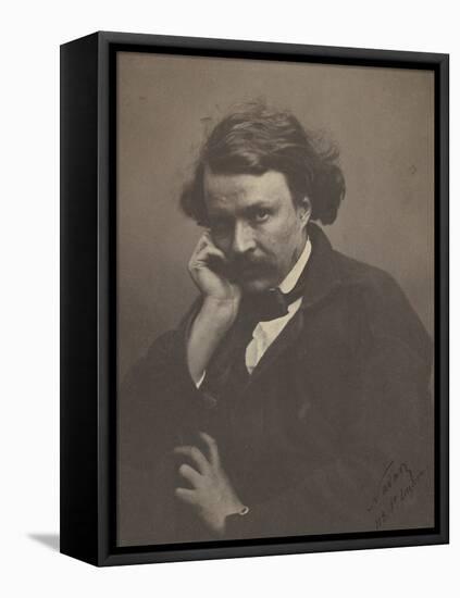 Self portrait, c.1855-Nadar-Framed Stretched Canvas