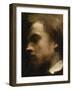 Self Portrait, c.1858-Ignace Henri Jean Fantin-Latour-Framed Giclee Print