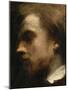 Self Portrait, c.1858-Ignace Henri Jean Fantin-Latour-Mounted Giclee Print