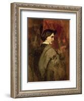 Self Portrait, c.1860-Anselm Feuerbach-Framed Giclee Print