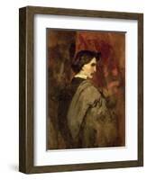 Self Portrait, c.1860-Anselm Feuerbach-Framed Giclee Print