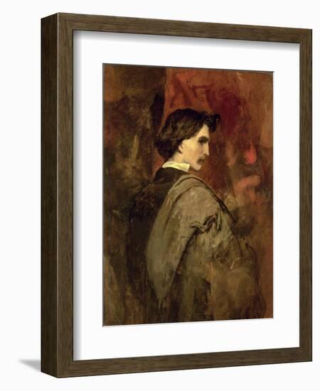 Self Portrait, c.1860-Anselm Feuerbach-Framed Giclee Print