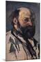 Self-portrait', c.1877-1880, Oil on canvas, 25,5 x 14,5 cm-PAUL CEZANNE-Mounted Poster