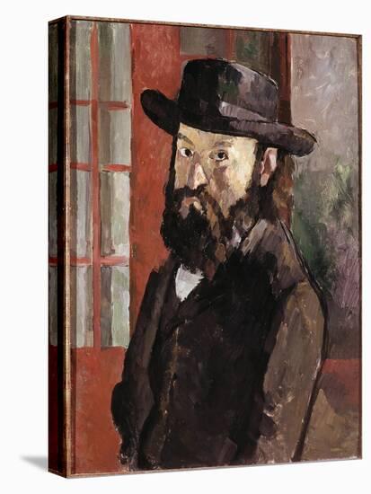Self Portrait, C.1879-82 (Oil on Canvas)-Paul Cezanne-Stretched Canvas