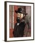 Self Portrait, C.1879-82 (Oil on Canvas)-Paul Cezanne-Framed Giclee Print