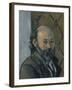 Self Portrait, C. 1880-Paul Cézanne-Framed Giclee Print