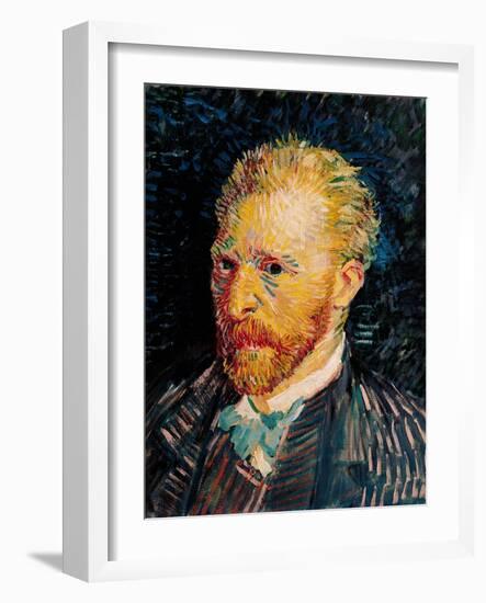 Self Portrait, c.1887-Vincent van Gogh-Framed Giclee Print