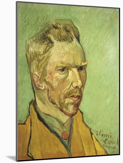 Self Portrait, c.1888-Vincent van Gogh-Mounted Giclee Print