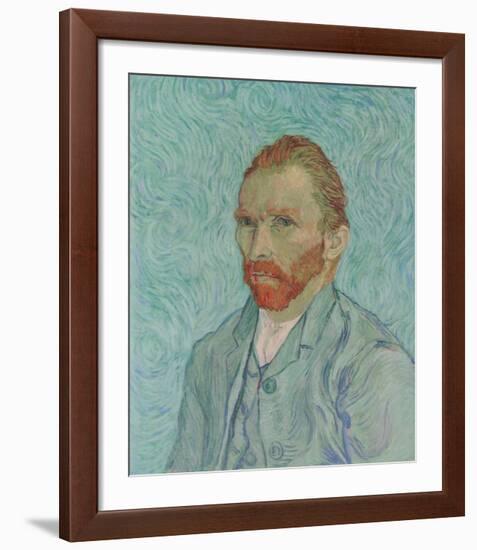 Self-Portrait, c.1889-Vincent van Gogh-Framed Collectable Print
