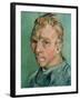 Self Portrait, c.1889-Vincent van Gogh-Framed Giclee Print