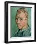 Self Portrait, c.1889-Vincent van Gogh-Framed Giclee Print