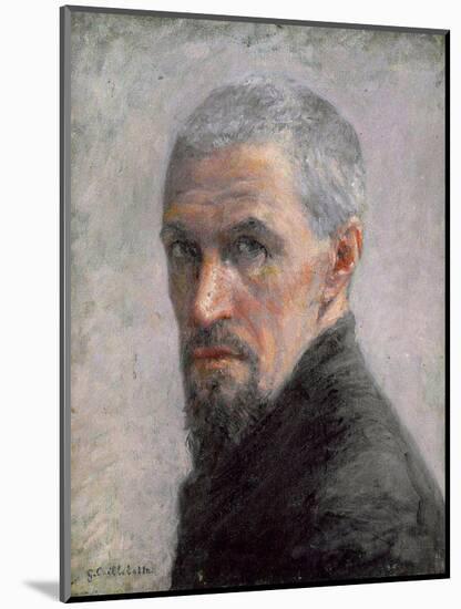Self Portrait, c.1889-Gustave Caillebotte-Mounted Giclee Print