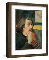 Self Portrait, c.1893-Paul Gauguin-Framed Giclee Print