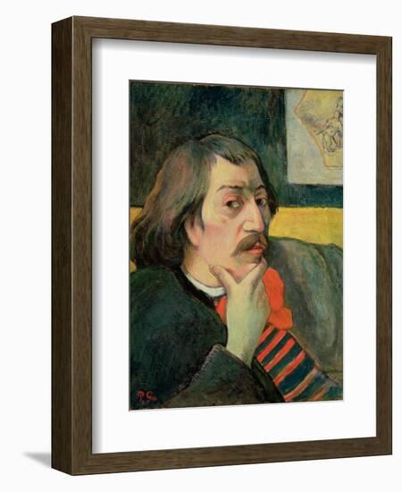 Self Portrait, c.1893-Paul Gauguin-Framed Giclee Print