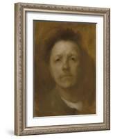 Self-Portrait, c.1893-Eugene Carriere-Framed Giclee Print