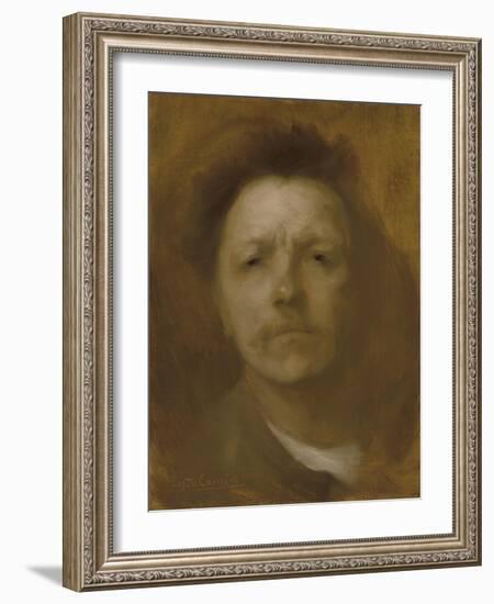 Self-Portrait, c.1893-Eugene Carriere-Framed Giclee Print