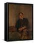 Self-Portrait, c.1895-Charles Edward Conder-Framed Stretched Canvas