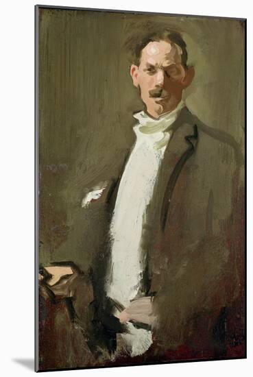 Self Portrait, C.1900 (Panel)-Samuel John Peploe-Mounted Giclee Print