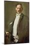 Self Portrait, C.1900 (Panel)-Samuel John Peploe-Mounted Giclee Print