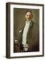 Self Portrait, C.1900 (Panel)-Samuel John Peploe-Framed Premium Giclee Print