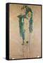 Self Portrait, C.1910-Egon Schiele-Framed Stretched Canvas