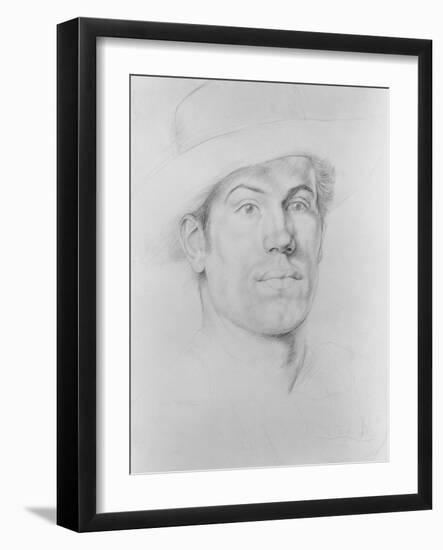 Self Portrait, C.1911-Christopher Richard Wynne Nevinson-Framed Giclee Print