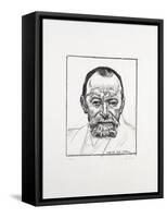 Self Portrait, C. 1916-8-Ferdinand Hodler-Framed Stretched Canvas