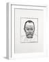 Self Portrait, C. 1916-8-Ferdinand Hodler-Framed Giclee Print