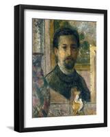 Self-Portrait, C.1916-Gustave Loiseau-Framed Giclee Print