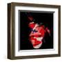 Self-Portrait, c.1986 (red, white and blue camo)-Andy Warhol-Framed Giclee Print