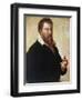 Self Portrait, C1550-1566-Lambert Lombard-Framed Giclee Print