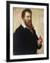 Self Portrait, C1550-1566-Lambert Lombard-Framed Giclee Print