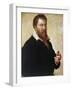 Self Portrait, C1550-1566-Lambert Lombard-Framed Giclee Print