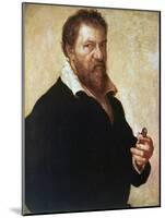 Self Portrait, C1550-1566-Lambert Lombard-Mounted Giclee Print