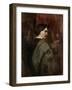 Self-Portrait, C1854-C1858-Anselm Feuerbach-Framed Giclee Print