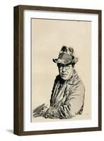 Self Portrait, C1933-Joseph Simpson-Framed Giclee Print