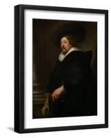 Self-Portrait, Ca 1638-Peter Paul Rubens-Framed Giclee Print