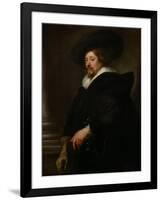 Self-Portrait, Ca 1638-Peter Paul Rubens-Framed Giclee Print