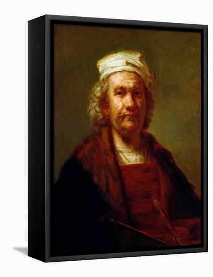 Self Portrait, circa 1660-63-Rembrandt van Rijn-Framed Stretched Canvas